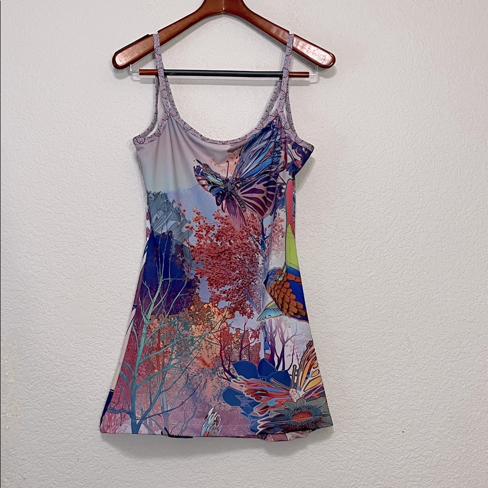 Vision Lab Android Jones Colorful Dress